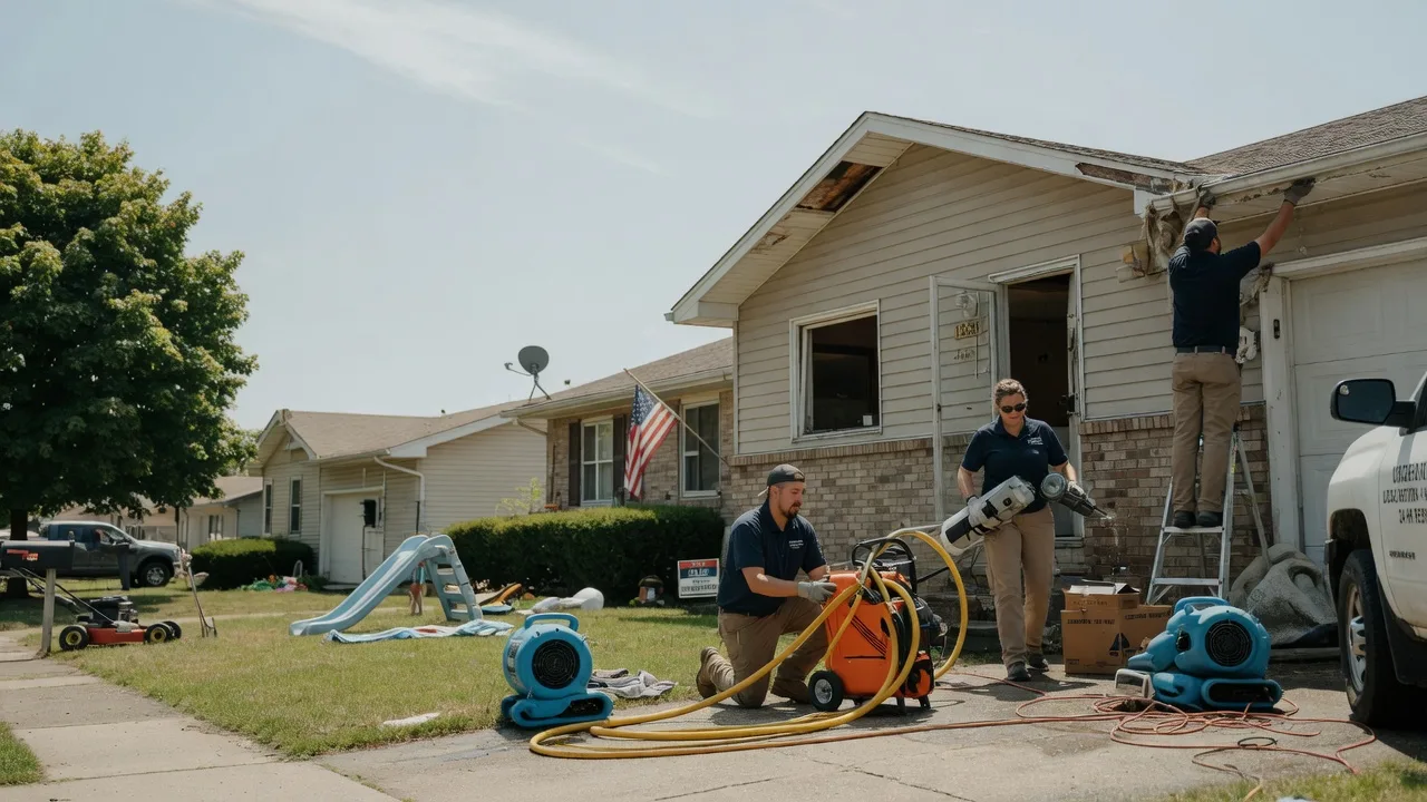 Water Damage Restoration in Economy, IN near me